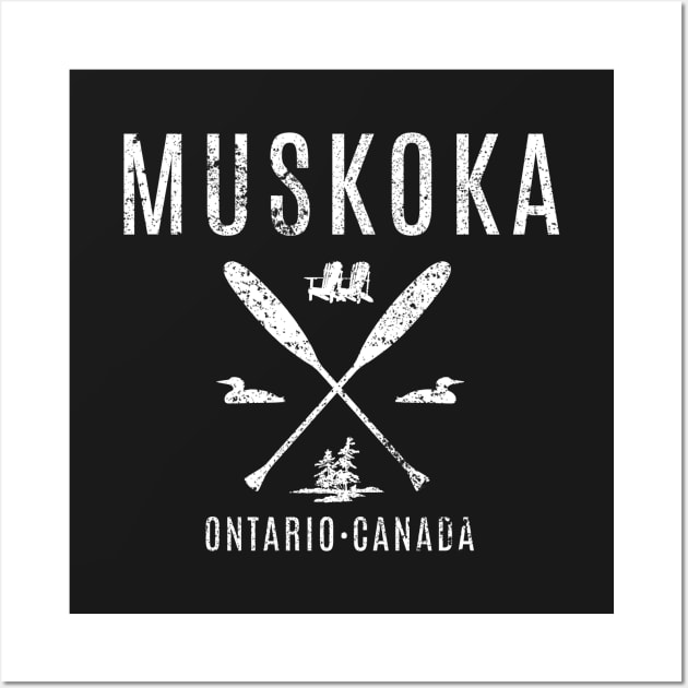 Muskoka Crossing Wall Art by DavidLoblaw